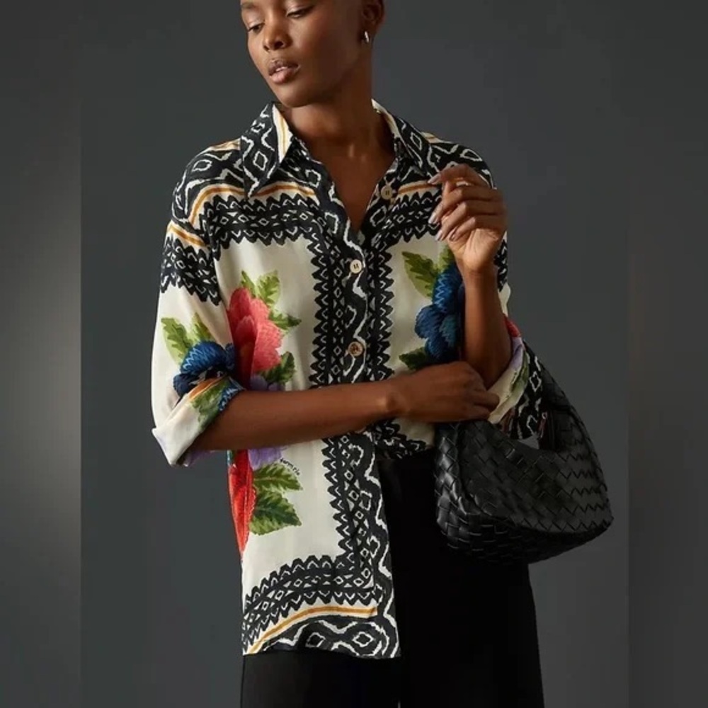 Farm Rio Classic Buttondown Shirt